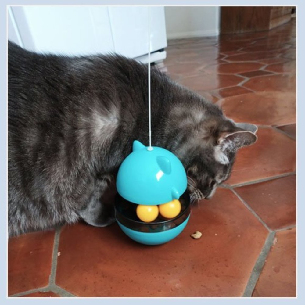 Fortune Cat Tumbler Ball, Cat Food Toy, Cat Toy TWO LEFT! - Picture 7 of 7